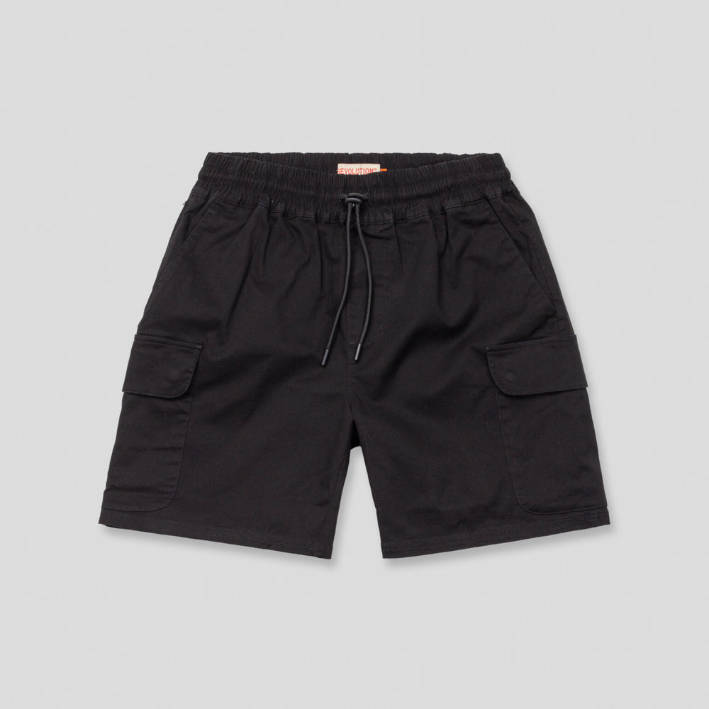 BNWT - Revolution Cargo Shorts / Black