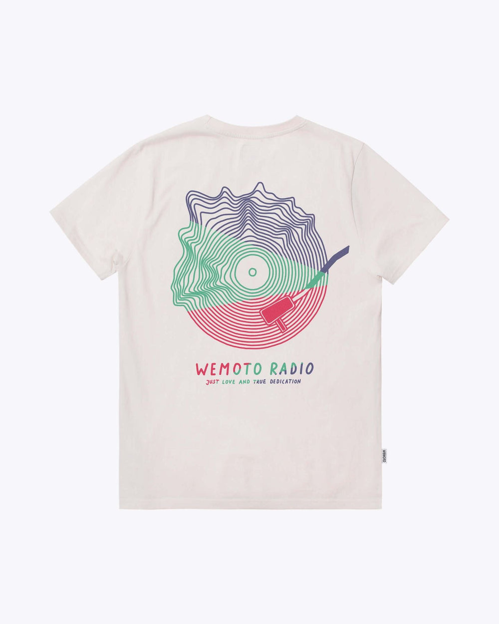 BNWT - Wemoto Record Tee / Natural